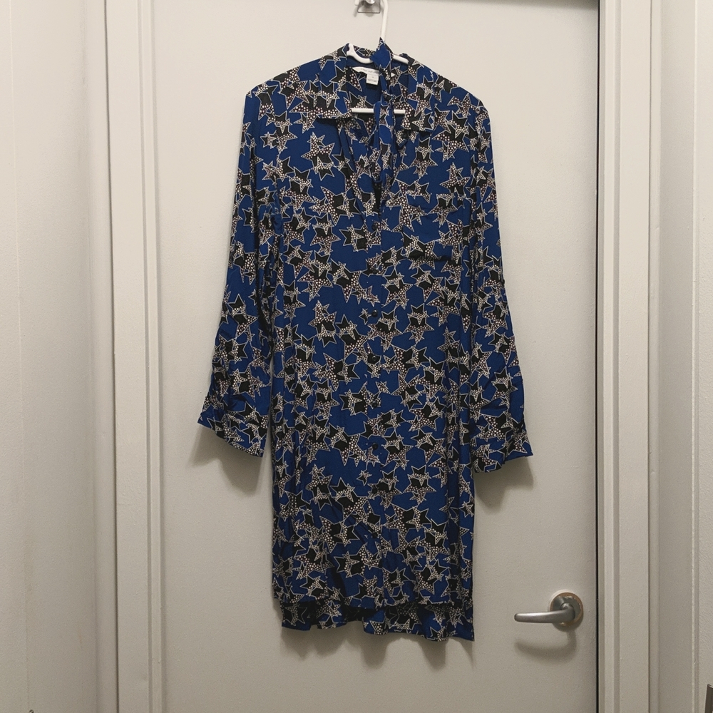 Diane von Furstenberg Silk Shirt Dress